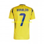 Camisolas de futebol Al Nassr Cristiano Ronaldo 7 Equipamento Principal 2024/25 Manga Curta